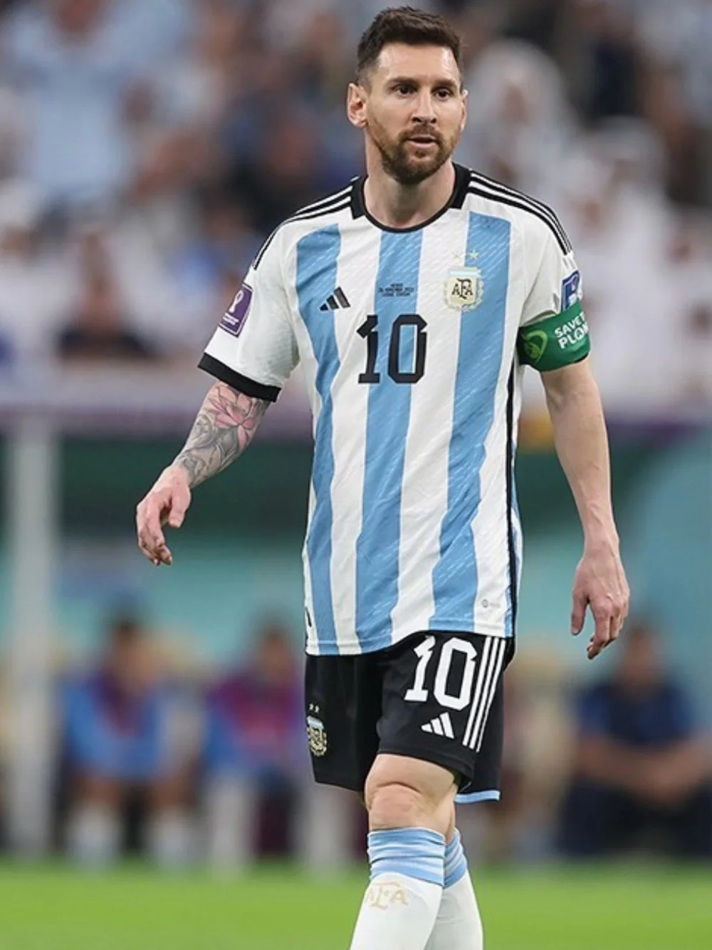 Adidas FIFA 2022 Argentina Lionel  Messi #10 Jersey
